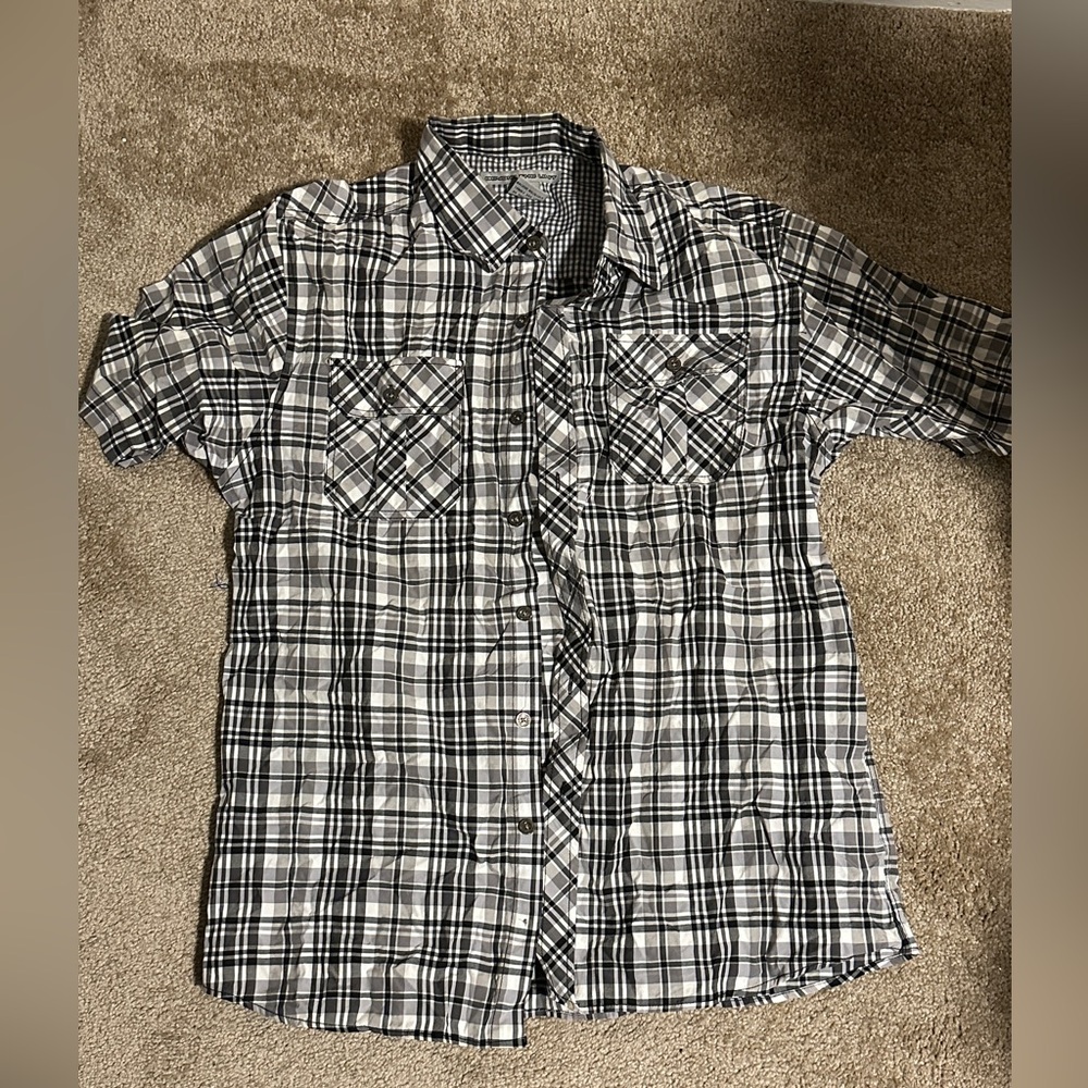 Plaid Button Down